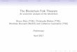 The Blockchain Folk Theorem - Department of Economics ...econ.sciences-po.fr/sites/default/files/file... · The Blockchain Folk Theorem An economic analysis of the blockchain Bruno