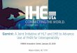 Gemini: A Joint Initiative of HL7 and IHE to Advance Use ... · • Learn how HL7 and IHE are collaborating for interoperability • Understand the goals of the Gemini Initiative