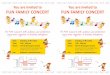 You are invited to FUN FAMILY CONCERT - E-Conception · You are invited to FUN FAMILY CONCERT It’s FUN Concert, both audience and performers enjoy music together in friendly atmosphere