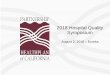 2018 Hospital Quality Symposium - Partnership HealthPlanpartnershiphp.org/Providers/Quality/Documents/QIP... · a higher provider reimbursement rate and support community initiatives