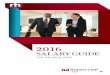 SALARY GUIDE - Typepad€¦ · Hiring and Management Trends — Canada ... The 2016 Salary Guide features salary ranges for more than 100 positions in the legal field. Each year,