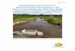 Best Management Practices for Agricultural Ditch ......Cover image: Sabrina Klick, Univ. of Maryland Eastern Shore. Agricultural Ditch Management Expert Panel i Executive Summary The