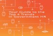 Your Guide to the Top 4 Trends in Government HR for recruitment (leveraging people analytics for HR