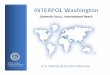 Domestic Focus…International Reachthemisnetwork.rec.org/uploads/documents/SubReg3_BiH/Session 9_Interpol.pdf · Environmental Crimes Representatives from US Forest Service, Fish
