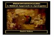 Presuppositionalism 2.0 r3 - CHRIST BIBLE CHURCH · 2018-09-26 · In presuppositional apologetics, God and his word are presupposed to be absolute and ultimate. This is the first