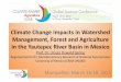 Climate Change Impacts in Watershed Forest and Agriculture ...csa2015.cirad.fr/var/csa2015/storage/fckeditor/... · climate change impacts 3. Triple impact of climate change on watershed,