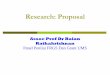 Research: Proposal - Universiti Malaysia Sabah · Research: Proposal Assoc Prof Dr Balan Rathakrishnan Panel Penilai FRGS Dan Grant UMS . Research Proposal –Definitions - 1 “…