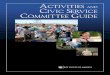 Activities AND Civic SErvice Committee Guide...The Council Activities and Civic Service Committee Figure 1. Anniversary celebration Highlight events: summertime activities and limited-participation