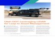 Utah DOT Leveraging LiDAR for Leap to Asset Managementlidarmag.com/wp-content/uploads/PDF/LiDARMagazine... · 2019-10-16 · Utah DOT Leveraging LiDAR for Leap to Asset Management