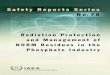 Safety Reports Series - IAEA · Safety Reports Series No. 68 STI/PUB/1512 (259 pp.; 2011) ISBN 978–92–0–115710–2 Price: €45.00 RADIATION PROECTION AND NORM RESIDUE MANAGEMENT