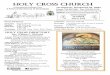 HOLY CROSS CHURCHholycrossyoungwood.org/bulletin/Bulletins/May 6, 2018.pdfK of C Mother’s Day Breakfast after AM Masses Requested by the Upcoming Meetings at Holy Cross Parish Pastoral