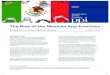 The Rise of the Mexican App Economy€¦ · The Rise of the Mexican App Economy Partnership agreement. An important next step for Mexico is to seize the opportunities provided by