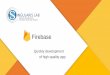 Firebase - Singularis Lab · Android Cloud Firestore Get started Manage data API reference Cloud Functions Secure data npm install firebase --save 1. Add lib to app/build.gradle implementation