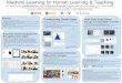 Machine Learning for Human Learning & Teachingtdlc.ucsd.edu/SOL/posters/Whitehall_NSF_SOL_2018_poster.pdf · - In this work, we are using algorithms for simultaneous object detection