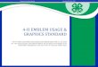 4-H Emblem Usage & Graphics 2012-04-09¢  4-H EMBLEM USAGE & GRAPHICS STANDARD The 4-H Name and Emblem