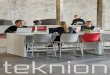 009124 Teknion Thesis Eng Reader Spread · Thesis™, Teknion’s full line of learning and study tables, has been designed speciﬁcally to address today’s evolving learning trends