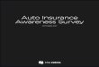 Auto Insurance Awareness Survey ... Auto Insurance Awareness Survey 2 KEY FINDINGS â€¢ U.S. auto insurance
