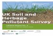 UK Soil and Herbage Pollutant Survey · Environment Agency UK Soil and Herbage Pollutant Survey 1 1 Introduction The UK Soil and Herbage Pollutant Survey (UKSHS) is a research project