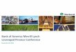 Bank of America Merrill Lynch Leveraged Finance Conference · 2019-02-20 · Bank of America Merrill Lynch Leveraged Finance Conference November 29, 2016. ... 1970 1975 1980 1985