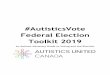 #AutisticsVote Federal Election Toolkit 2019The federal government also transfers money to the provinces and territories to help them provide services to us. This includes money that