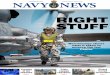 Volume 61, No. 5, April 5, 2018 NAVY NEWS€¦ · Hovering six feet above a pitching deck using night vision goggles was a difficult and new experience for both the aircrew and Choules’