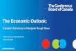 The Economic Outlook...The Economic Outlook: Canada’s Economy to Navigate Rough Seas Pedro Antunes, Chief Economist March 23, 2020 Today’s Presenter • Pedro Antunes • Chief