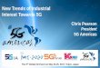 New Trends of Industrial Interest Towards 5G · New Trends of Industrial Interest Towards 5G The 3rd Global 5G Event on May 24-25, 2017, Tokyo, Japan. ... M2M/IoT D2D Apps RADIO Advanced