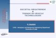 SOCIETAL MEGATRENDS TRENDS IN VEHICLE TECHNOLOGIES · 2018-03-27 · SOCIETAL MEGATRENDS & TRENDS IN VEHICLE TECHNOLOGIES P. Duysinx LTAS - Aerospace and Mechanical Engineering Department