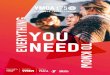 YOU NEED - Cevi RV AG-SO-LU-ZG · EVERYTHING YOU NEED TO KNOW Organised by Hosted by Partners A Global Youth Event 4-8 AUG 19 EXCEL LONDON. IN YMCA’S LANDMARK 175TH ANNIVERSARY