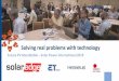 Future PV Roundtable Solar Power International 2019 · 2019-09-26 · Future PV Roundtable –Solar Power International 2019 Solving real problems with technology. 10:00 Welcome and