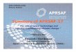 Summary of APRSAF-17 - UNOOSA · Summary of APRSAF-17 48th COPUOS-STSC ... such as Asian Seed project, small payload, and “Try Zero G” activities in recognition of the successful