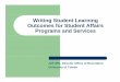 Witt Writing Learning Outcomes - Moraine Valley Community ... · St d t L i O tStudent Learning Outcome TEMPLATE (1) All (4) incoming students who complete the(2) New Student Orientation