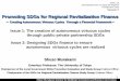 Promoting SDGs for Regional Revitalization Financefuture-city.jp/sdgs-event/event_img/2020/pdf/... · Revitalization of regions including rural districts With a view to the second
