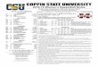 COPPIN STATE UNIVERSITY · - Coppin State University opened the 2018-19 season with losses at #25 West Virginia, #9 Maryland, and at home - This is the first ever meeting between