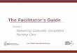 The Facilitator’s Guide - Nursing Site · Complimentary and Alternative Health Care • Health care providers who want to provide culturally competent care should attempt to integrate