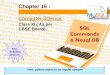 Computer Orange Template - MYKVS.INpython.mykvs.in/presentation/class xi/computer science/sql.pdf · Computer Science Class XI ( As per CBSE Board) SQL Commands & Nosql DB Visit :