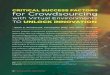 CRITICAL SUCCESS FACTORS for Crowdsourcing · vation, crowdsourcing, MBSE, and virtual environments (Zimmerman, 2015). Industry has led the way with innovative use of crowdsourcing