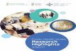 Public Health Wales Research Highlights · Public Health Wales Research Highlights 2016/17 2 Research and Development across Public Health Wales Public Health Wales is involved in