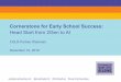 Cornerstone for Early School Success - Grade-Level Reading...Cornerstone for Early School Success: Head Start from 2Gen to AI gradelevelreading.net @readingby3rd #GLReading #LearningTuesdays