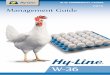 W-36 COMMERCIAL LAYERS 2015 Management Guide W-36...management are used. This management guide outlines successful flock management programs for Hy-Line Variety W-36 Commercial based