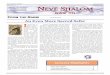 Neve Shalom Bulletin January 2015 NEVE SHALOMimages.shulcloud.com/475/uploads/About_/Bulletin/2015/bulletin-201501.pdf · who now writes a Torah scroll) - can ascer-tain through the