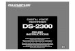 DIGITAL VOICE RECORDER DS-2300 - Olympuslearnandsupport.getolympus.com/sites/default/files/media/... · 2018-05-18 · DIGITAL VOICE RECORDER DS-2300 ONLINE INSTRUCTIONS Thank you