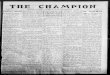 Champion. (Arcadia, Florida) 1908-01-23 [p ].ufdcimages.uflib.ufl.edu/UF/00/07/58/90/00052/00037.pdf · TllECllAMPIOHhVO-L SUNDAYS BMcCorguodal6and authorshipI-Nnx1IAAtsrIAI11Tv SERMON