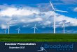 Investor Presentations21.q4cdn.com/204186877/files/doc_presentations/...MAKE demand est. 40 GW, Bloomberg demand est. 36 GW (2017-2020) Source: MAKE Consulting Q2 2017 Global Wind