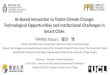 AI-Based Innovation to Tackle Climate Change: Technological ... · 24-10-2019  · governance for data-driven-innovation? 7. Elements of Innovation Systems 8 Innovative Activities