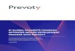 #1 GLOBAL PAYMENTS COMPANY OPTIMIZES SECURE DEVELOPMENT ...€¦ · OPTIMIZES SECURE DEVELOPMENT PROCESS WITH PREVOTY June 2015 ... places: its SDKs closed the security loop during