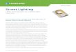 Street Lighting - Mouser Electronics · Street Lighting LEDs: coming soon to a street light near you The Performance, Design and Cost Benefits of Power LEDs in Street Lighting LEDs