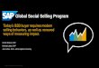 Global Social Selling Program...Social Selling Phil Lurie, VP, Sales Technology Desmond Moran, Head of Enterprise Analytics, Marketing Fabrice Cinquin, Head of BMO, Global Digital