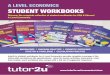 A LEVEL ECONOMICS STUDENT WORKBOOKS...A-Level Economics. tutor2u’s student workbooks for A-Level Economics provide complete coverage of the entire AQA and Edexcel (A) specifications