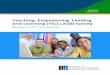 Teaching, Empowering, Leading and Learning (TELL) AISD Survey · Teaching, Empowering, Leading and Learning (TELL) AISD Survey ... the opportunity to provide feedback about their